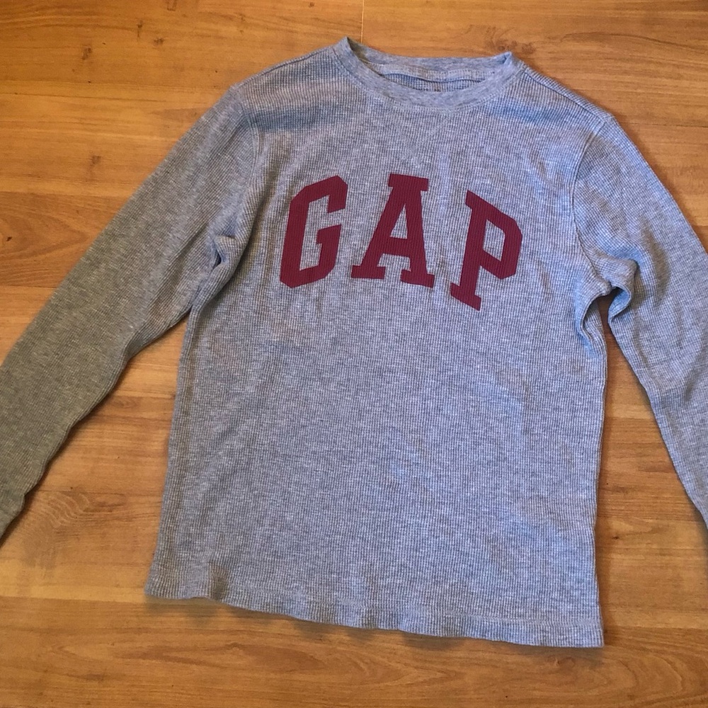 NWOT Gap Kids Boys Long Sleeved Thermal Shirt Size XL